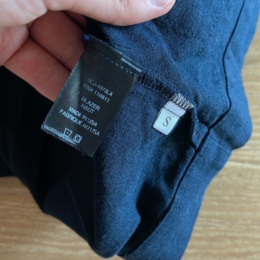 AMADI Linen/Rayon Blazer - Picture 10 of 11